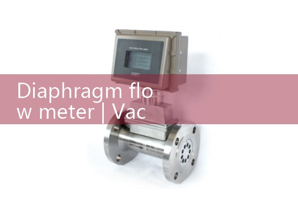 diaphragm flow meter|venturi meter
