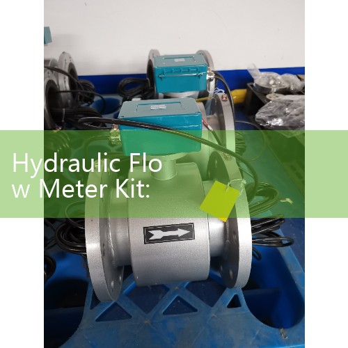 Hydraulic Flow Meter Kit: Professional Diagnostic Case Outfits with High-Pressure Thread Adapter Fittings