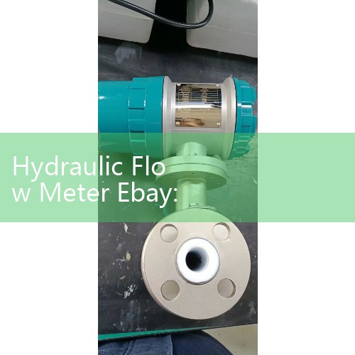 Hydraulic Flow Meter Ebay: Sourcing Used Surplus Fluid Power Instrumentation Parts with Technical Safety