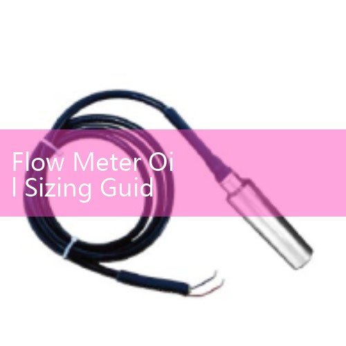 Flow Meter Oil Sizing Guide: Choosing the Right Sensor for Industrial Fuel and Lubricants
